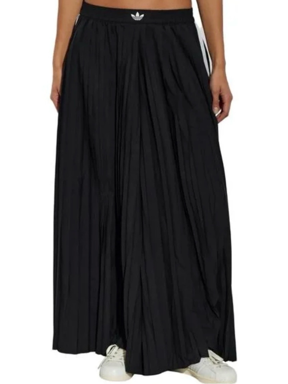 Adidas palazzo pants dark brown
